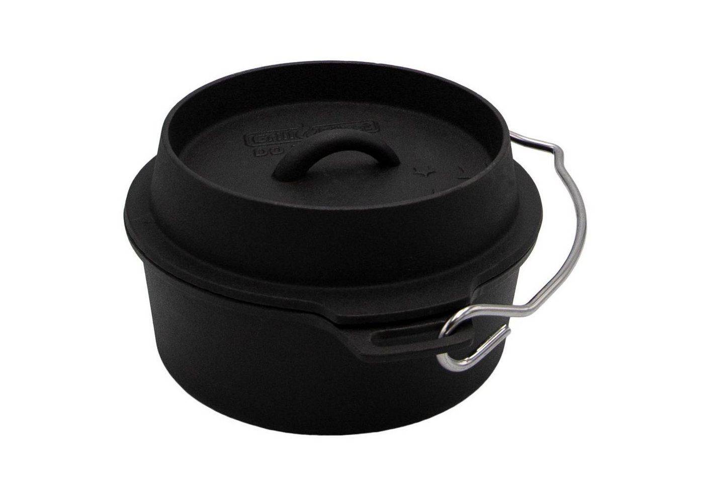 Grillfürst Bratentopf Grillfürst Dutch Oven ohne Füsse DO2 von Grillfürst