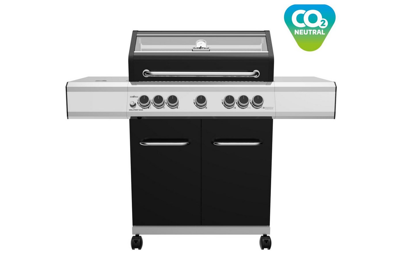 Grillfürst Gasgrill Grillfürst G520G 5-Brenner Gasgrill mit Hochtemperaturbrenner von Grillfürst