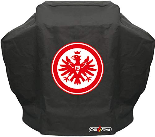 Grillfürst Grill Abdeckhaube Eintracht Frankfurt- robuste Grill-Abdeckung 138 x 54 x 113 cm, wetterfest und wasserdicht, für die Grillfürst Gasgrillmodelle G410 / G510 / G520 / G521 von Grillfürst