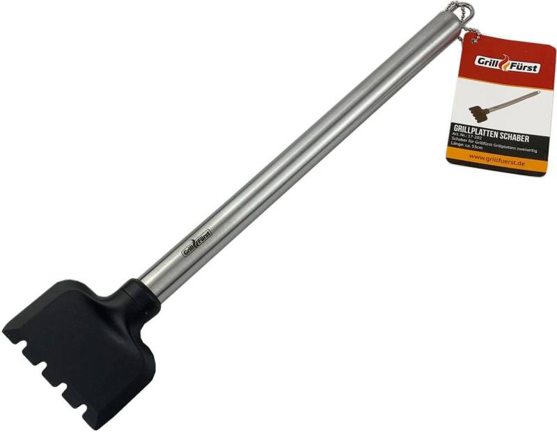 Grillfürst Grillbesteck-Set Grillfürst Spezial-Schaber für Grillfürst Grillplatten von Grillfürst