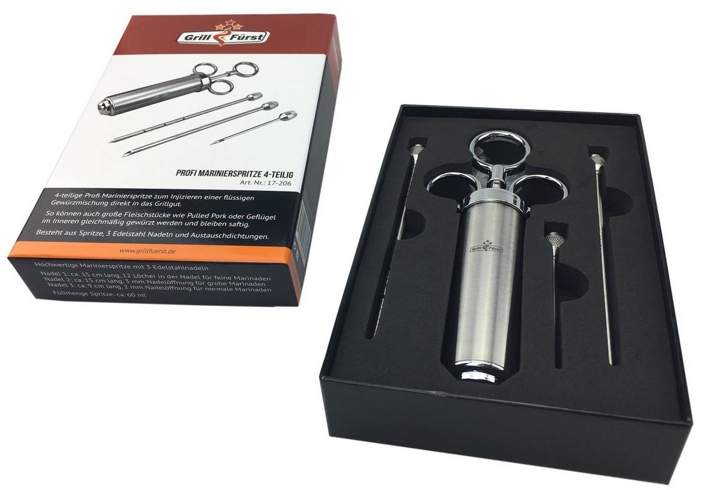 Grillfürst Marinierspritze Grillfürst Profi-Marinierspritze Grillfürst Marinierspritze Grillfürst Profi-Marinierspritze von Grillfürst
