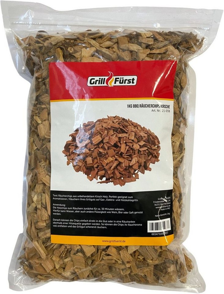 Grillfürst Räucherbox Grillfürst Räucherchips Kirsche - 1 kg von Grillfürst