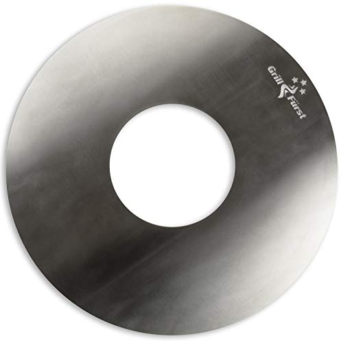 Grillfürst Universal Feuerplatte aus Edelstahl ø 57cm - Grillring - Grillplatte - Plancha - ideal für 57cm Kugelgrills, Feuerschale, Feuertonne Grillfürst Universal Feuerplatte aus Edelstahl ø 57cm - Grillring - Grillplatte - Plancha - ideal für 57cm Kugelgrills, Feuerschale, Feuertonne von Grillfürst