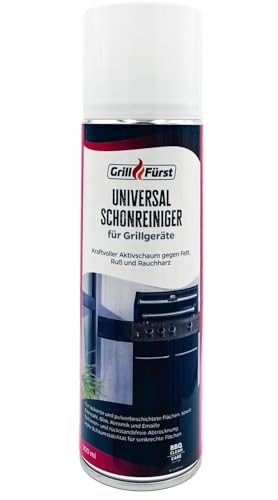 Grillfürst Universal Schon-Reiniger, 300 ml - Aktiv-Schaumreiniger für Grillgeräte Grillfürst Universal Schon-Reiniger, 300 ml - Aktiv-Schaumreiniger für Grillgeräte von Grillfürst