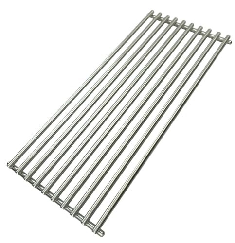 Grillfürst schmaler Edelstahl Grillrost Gasgrill G310, G620 und G621 - pflegeleichtes Grillgitter mit 8 mm starken Streben, Ersatz Grillrost im Format 41,6 x 18,5 cm von Grillfürst