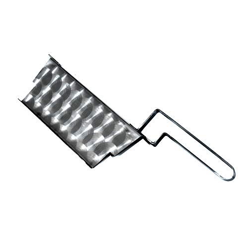 Edelstahl V2A Trennblech (Standard für Grill mit 30cm Breite) von Grillmeister-Schwab