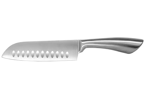 Grillpaul Maku Santoku Asiamesser | Kochmesser | Edelstahl rostfrei | 31cm | Finnland von Grillpaul