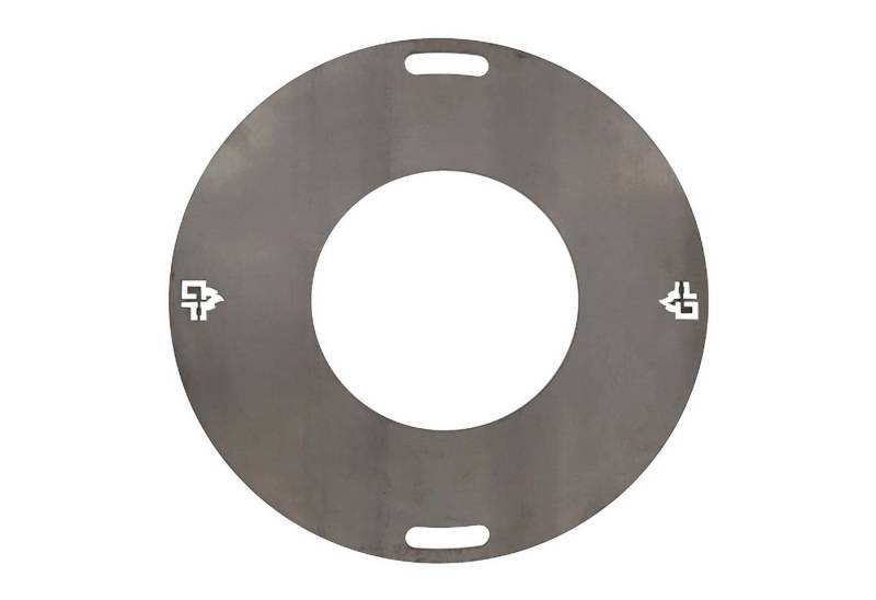 Grillpeter Grillplatte Feuerplatte D 60 cm Grillplatte für Feuertonne Stahl 6 mm von Grillpeter