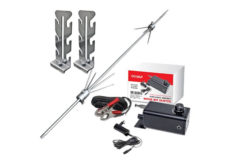 Grillpeter Grillspieß Grillpeter Döner Hähnchen Drehspieß 74 cm für Mangal mit Motor von Grillpeter