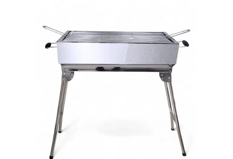 Grillpeter Holzkohlegrill Mangal Kairat Schaschlikgrill Edelstahl rostfrei Grill mit Grillrost von Grillpeter