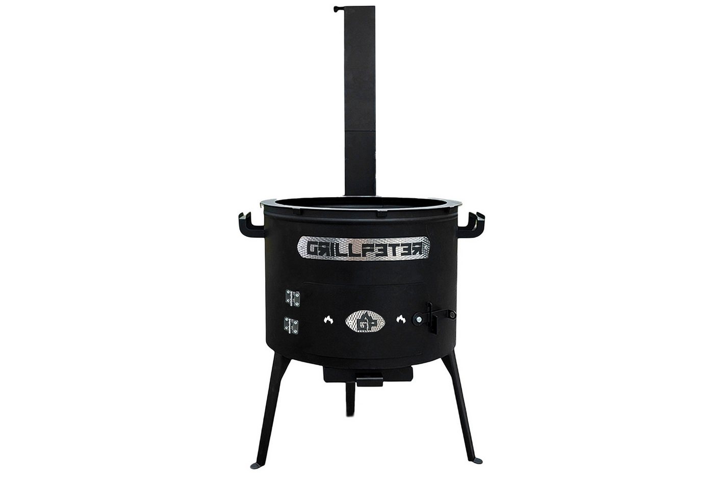 Grillpeter Holzkohlegrill Utschak Asamat Ø45 cm mit Kazan 18L Grilldeckel und Zubehör Grillpeter Holzkohlegrill Utschak Asamat Ø45 cm mit Kazan 18L Grilldeckel und Zubehör von Grillpeter