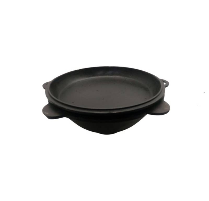 Grillpeter Pfannendeckel Kazan Gusseisen 16 Liter Deckel-Pfanne Kasan mit glattem Boden Grillpeter Pfannendeckel Kazan Gusseisen 16 Liter Deckel-Pfanne Kasan mit glattem Boden von Grillpeter