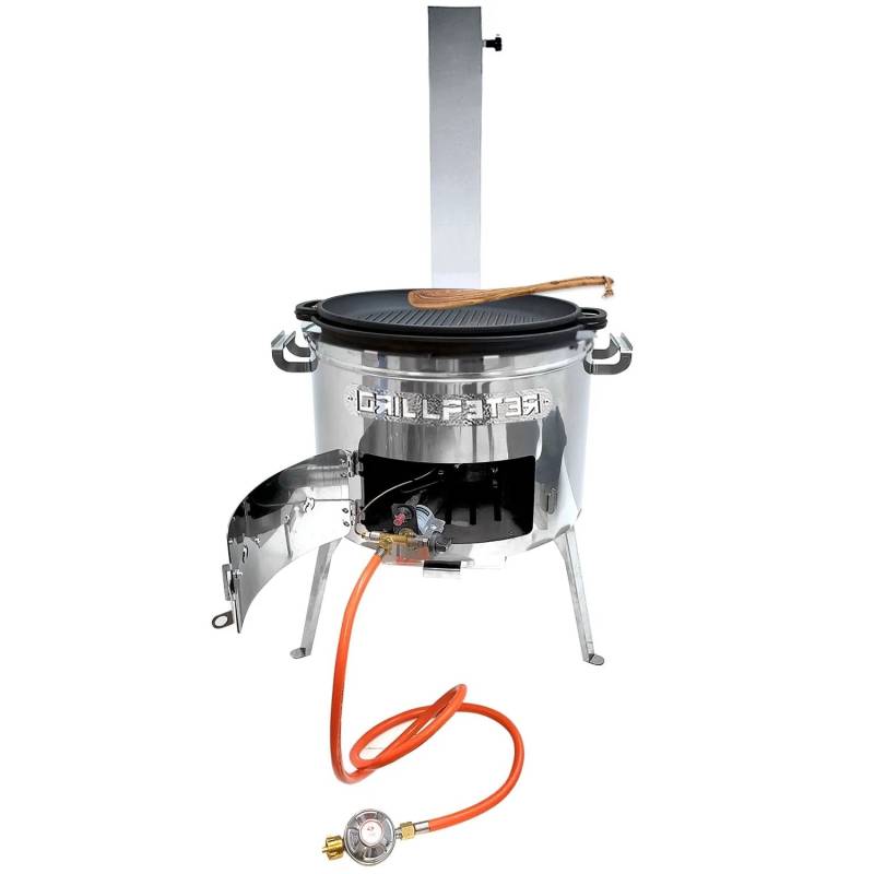 Grillpeter Utschak Set MultiFlame mit 15l Kazan und Grilldeckel aus Gusseisen Grillpeter Utschak Set MultiFlame mit 15l Kazan und Grilldeckel aus Gusseisen von Grillpeter