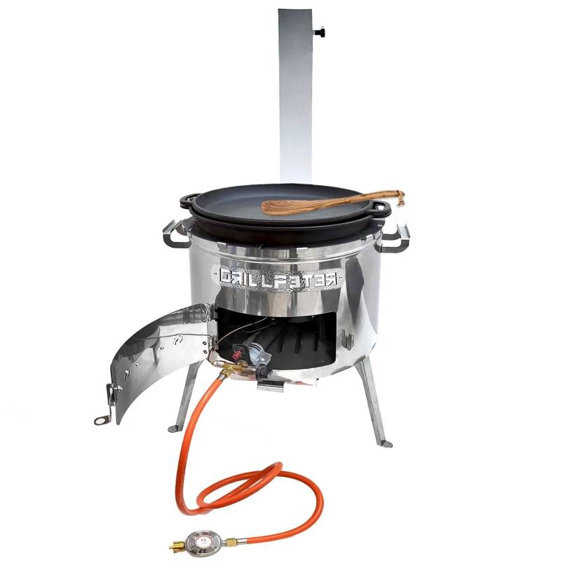 Grillpeter Utschak Set MultiFlame mit Kazan 15L und Deckel-Pfanne aus Gusseisen Grillpeter Utschak Set MultiFlame mit Kazan 15L und Deckel-Pfanne aus Gusseisen von Grillpeter