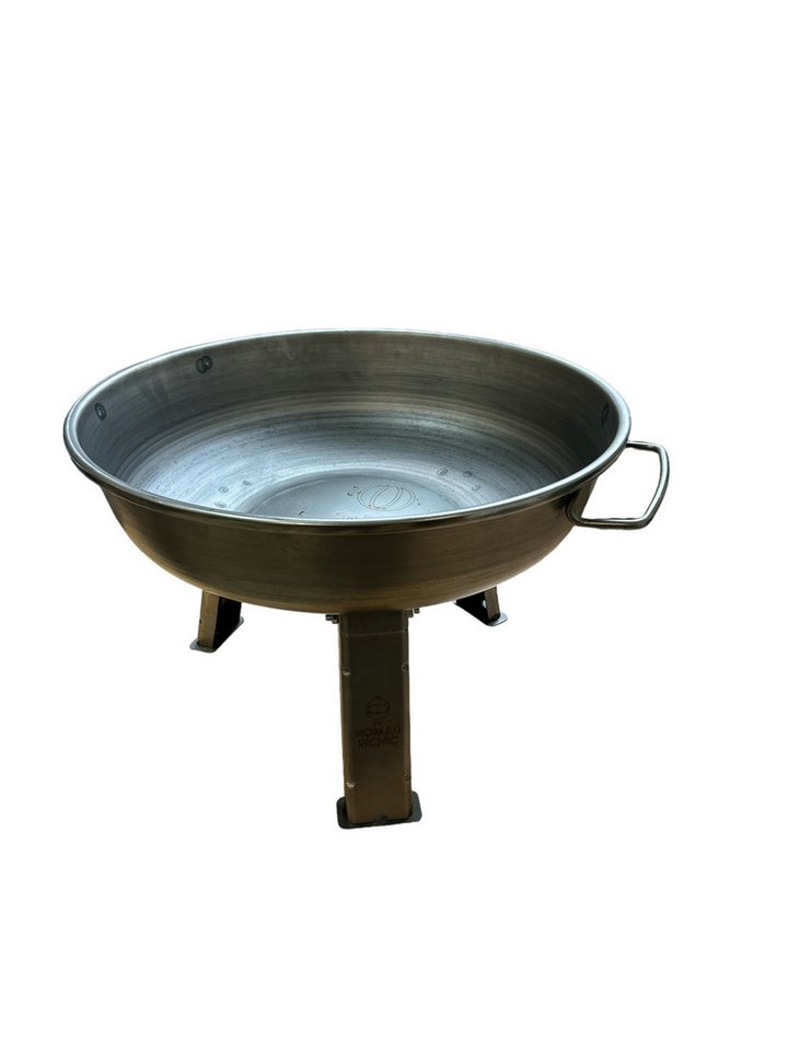 Grillplanet Holzkohlegrill Feuerstelle aus Natureisen unbehandelt 75 cm Durchmesser von Grillplanet