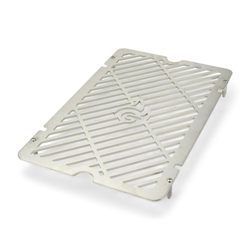 Edelstahl INOX Grillrost passend für Napoleon große Sizzle Zone (LE3 LEX LE485 Phantom Prestige Legend & Rogue ab 2020) von Grillrost.com Das Original
