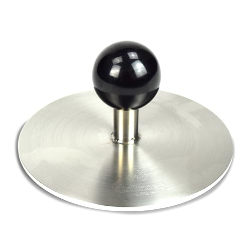 Grillrost.com Das Original Burger Smasher - mega stabile Edelstahl Burgerpresse, handgeschweißt für Plancha und Feuerplatte | Burgerpatties direkt auf der Feuerplatte Grillrost.com Das Original Burger Smasher - mega stabile Edelstahl Burgerpresse, handgeschweißt für Plancha und Feuerplatte | Burgerpatties direkt auf der Feuerplatte von Grillrost.com Das Original