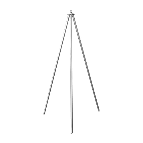 Grillrost.com Das Original Edelstahl Dreibeingrill | Schwenkgrill - klappbar mit Kettenführung - Sehr robuste deutsche Handwerksarbeit von Grillrost.com Das Original