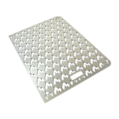 Grillrost.com Das Original Edelstahl Flammengrillrost passend für Traeger Ranger - extra massiv mit Plancha - Rost - Effekt! von Grillrost.com Das Original