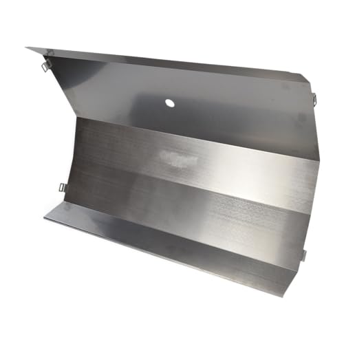 Grillrost.com Das Original Edelstahl Hitzeschild/doppelte Wandung passend für Napoleon Rogue 525 (niedriger Deckel) von Grillrost.com Das Original