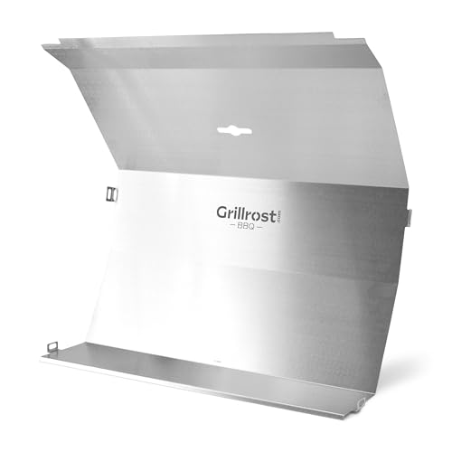 Grillrost.com Das Original Edelstahl Hitzeschild - Doppelte Wandung passend für Napoleon - Freestyle 365 von Grillrost.com Das Original
