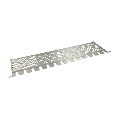 Grillrost.com Das Original Edelstahl Multistation | Warmhalterost für Napoleon LE3 | mit Drumstick Halterung | 3mm stark von Grillrost.com Das Original