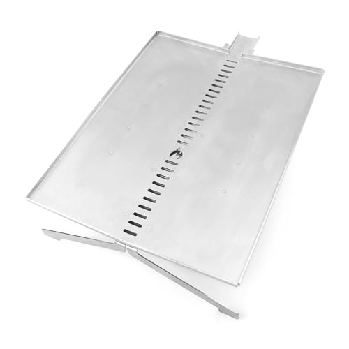 Grillrost.com Das Original Fettablaufblech Traeger Ranger - Endlich aus Edelstahl und größeres Gefälle von Grillrost.com Das Original