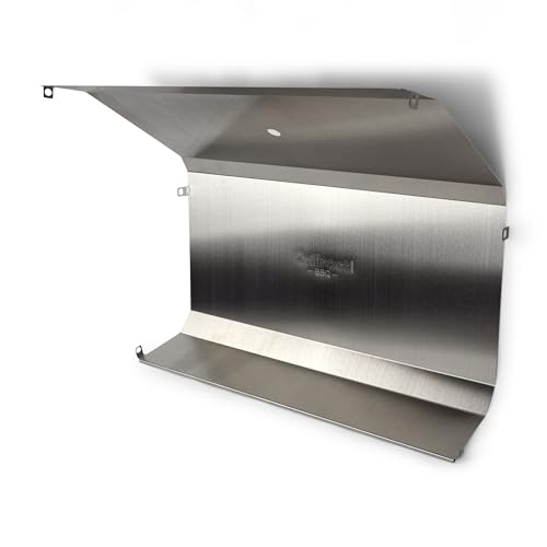 Grillrost.com Das Original Hitzeschild | Doppelwandiger Deckel Napoleon Rogue 425 (hoher Deckel) - Effizienter Grillen Dank isoliertem Deckel von Grillrost.com Das Original