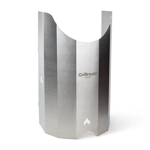 Grillrost.com Das Original Massive Gasflaschenabdeckung aus Edelstahl – Stabil, sicher und passend für Weber Spirit 200 & 300er Serie von Grillrost.com Das Original