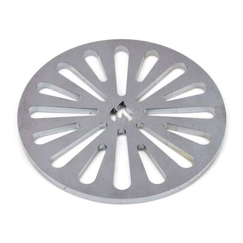 Grillrost.com Das Original Ofenrost Rund Durchmesser 18cm aus massivem Stahl - Kein Guss dadurch Keine Bruchgefahr von Grillrost.com Das Original