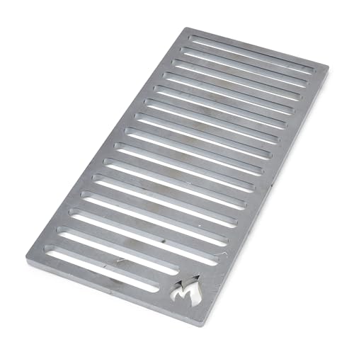 Grillrost.com Das Original Ofenrost 15x31cm aus massivem Stahl - langlebiger als Gussroste - für Öfen und Kamine von Grillrost.com Das Original