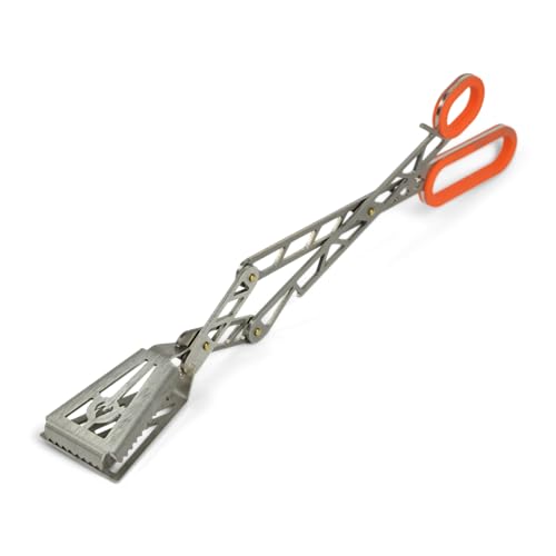 Grillrost.com Das Original T-REX - Die Premium Grillzange aus Deutschland - Maximale Kraft durch Hebelübersetzung - Edelstahl - von Grillrost.com Das Original