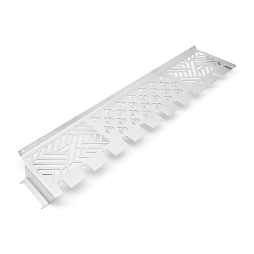 Grillrost.com Das Original Edelstahl Multistation | Warmhalterost für Napoleon Rogue 525 | mit Drumstick Halterung | 3mm stark von Grillrost.com Das Original