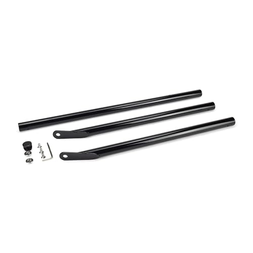 Grillrost.com Das Original Massive Kugelgrill Beine mit patentierter Befestigung | verhindert wackeln der 57er Weber Kugel - SCHWARZ von Grillrost.com Das Original