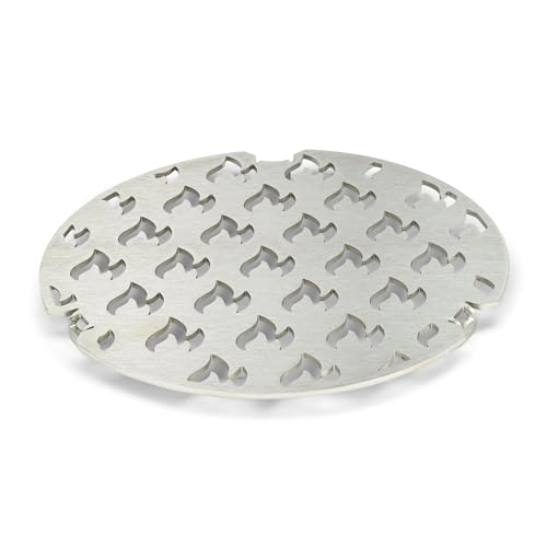 Edelstahl Grilleinsatz für alle Feuerplatten mit 20cm Feuerloch mit Flammenbranding Edelstahl Grilleinsatz für alle Feuerplatten mit 20cm Feuerloch mit Flammenbranding von Grillrost.com Das Original