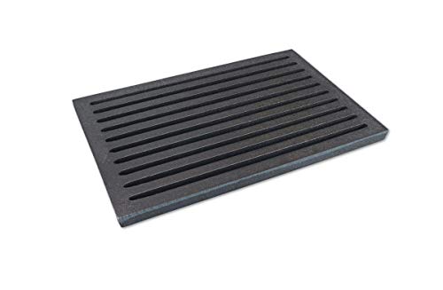 Grillrostprofi Ascherost - Feuerrost - Kohlerost - Kaminrost in Premium-Qualität, Gusseisen, 20 x 30 cm von Grillrostprofi