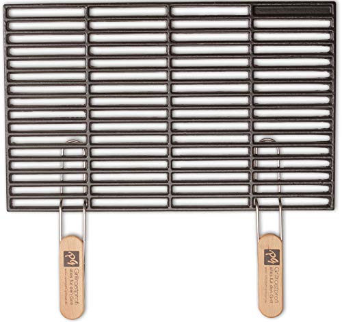 GRILLROSTPROFI Gusseisen-Grillrost 54 x 34 cm mit abnehmbaren Handgriffen GRILLROSTPROFI Gusseisen-Grillrost 54 x 34 cm mit abnehmbaren Handgriffen von GRILLROSTPROFI