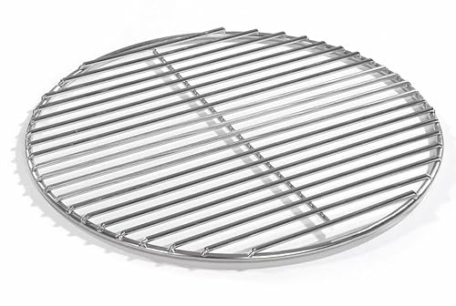 80cm Grill rund Edelstahl, Kugelgrill, 4mm Stäbe Grillrost V2A für Feuerschalen Grillschalen Rundgrill von Grilltante