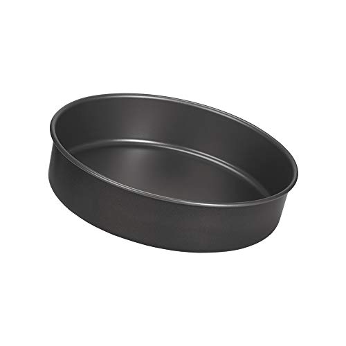 Grilo Kitchenware 410324G Kuchenform, Aluminium mit Antihaftbeschichtung, schwarz, 24 cm von Grilo