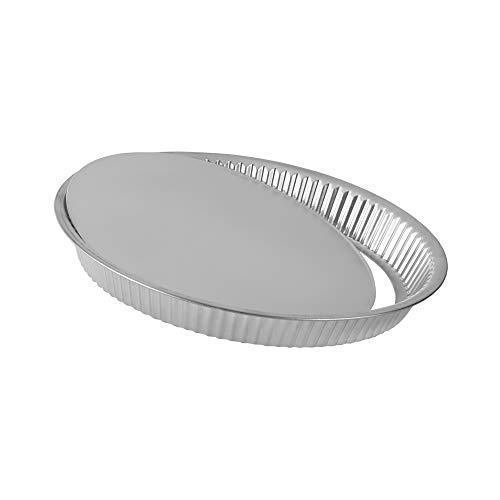Grilo Kitchenware 402015G Tarteform, Kohlenstoffstahl mit Zinnbeschichtung von Grilo