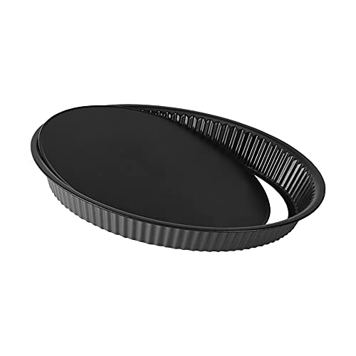 Grilo Kitchenware 403009G Tarteform, Kohlenstoffstahl mit Antihaftbeschichtung von Grilo