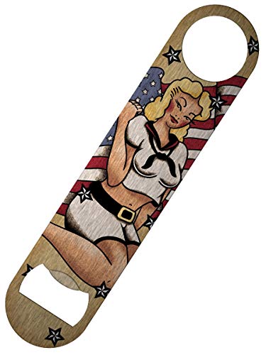 Grindstore Flaschenöffner Retro Pin Up Bar Blade von Grindstore