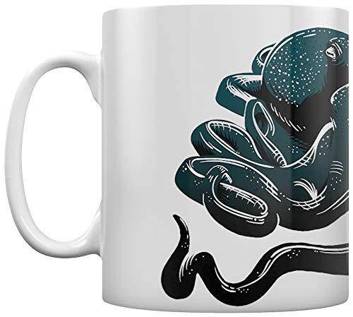 Grindstore Kaffeebecher Kraken Attack weiß von Grindstore