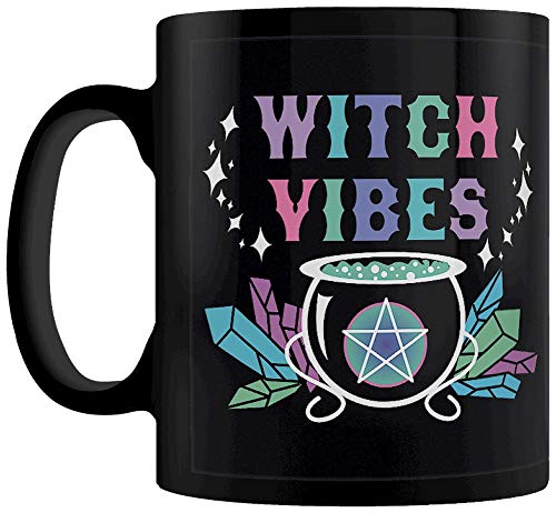 Grindstore Kaffeebecher Witch Vibes schwarz von Grindstore
