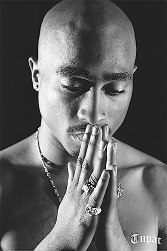 Grindstore Laminiertes Tupac (Pray) Maxi-Poster von Grindstore