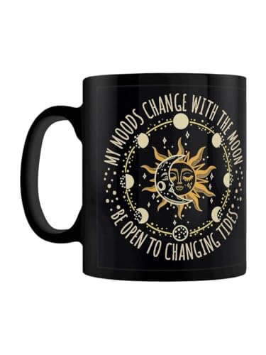 Grindstore My Moods Change with The Moon Tasse Schwarz von Grindstore