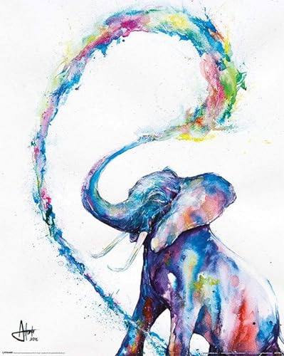 Grindstore Poster Marc Allante Elephant 40x50cm von Grindstore