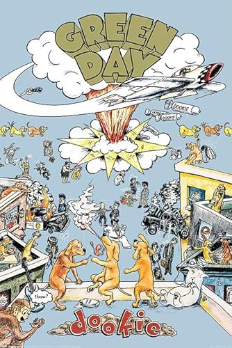 Laminiertes Maxi-Poster Green Day (Dookie) von Grindstore