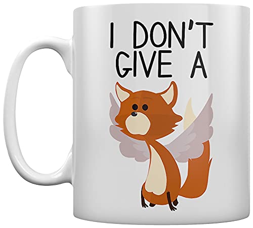 Tasse I Don't Give A Flying Fox weiß von Grindstore