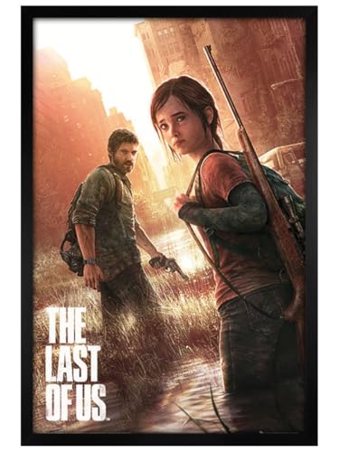 The Last of Us Maxi-Poster, 61 x 91,5 cm, schwarzer Holzrahmen von Grindstore